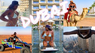 DUBAI TRAVEL VLOG 2021| SOLO TRAVEL VLOG| FIVE PALM, Burj Khalifa, Dune Buggy, JBR Beach, Yacht Tour