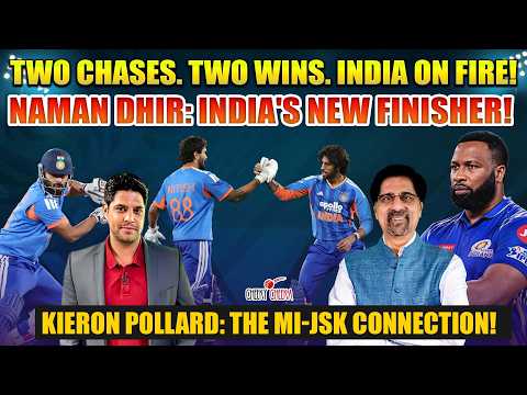 TWO CHASES. TWO WINS. INDIA ON FIRE! | NAMAN DHIR: INDIA'S NEW FINISHER! | POLLARD: MI–JSK LINK!