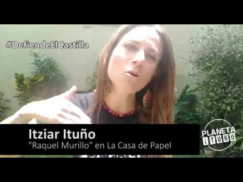 Recado de Itziar Ituño para Defiende El Parque Castilla