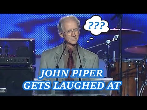 John Piper Gets Laughed at by 8000 Christian Counselors