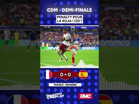 France 0-2 Espagne : La Roja en finale, les Bleus en petite finale… les comms RMC !