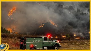 Տեսա՝ ինչպես է 16-ամյա աղջիկը փորձում փրկել այրվող տունը, սարսափելի էր, կրակը տարածվում է