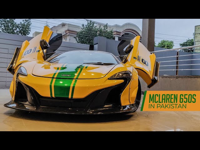McLaren 650S Liberty Walk in Pakistan