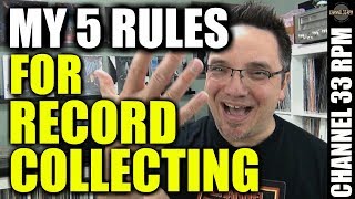 THE 5 RULES I FOLLOW when buying records | VINYL COMMUNITY