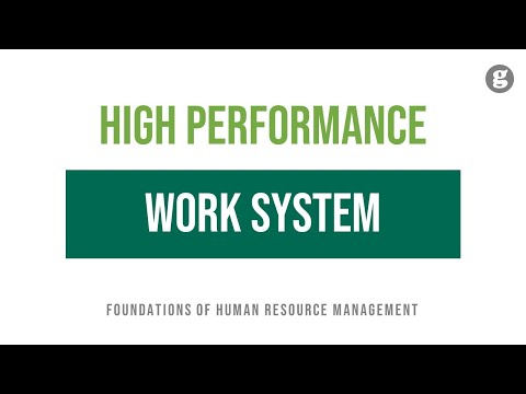 Trends in High Performing Work Systems
