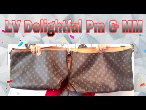 รีวิวกระเป๋า Louis Vuitton Delightful Pm and LV Delightful MM |รีวิวกระเป๋าหลุยส์| Soe Mayer