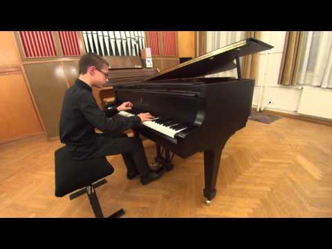 eMuse competition video - Máté Dömötör, piano, 13 years old - Hungary 3/3