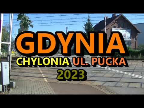 Gdynia Chylonia - 2023 r. Ulica Pucka.
