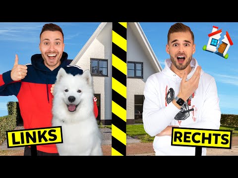 1 DAG ONS HUIS DOOR 2 DELEN! Thomas vs Rutger *Challenge*