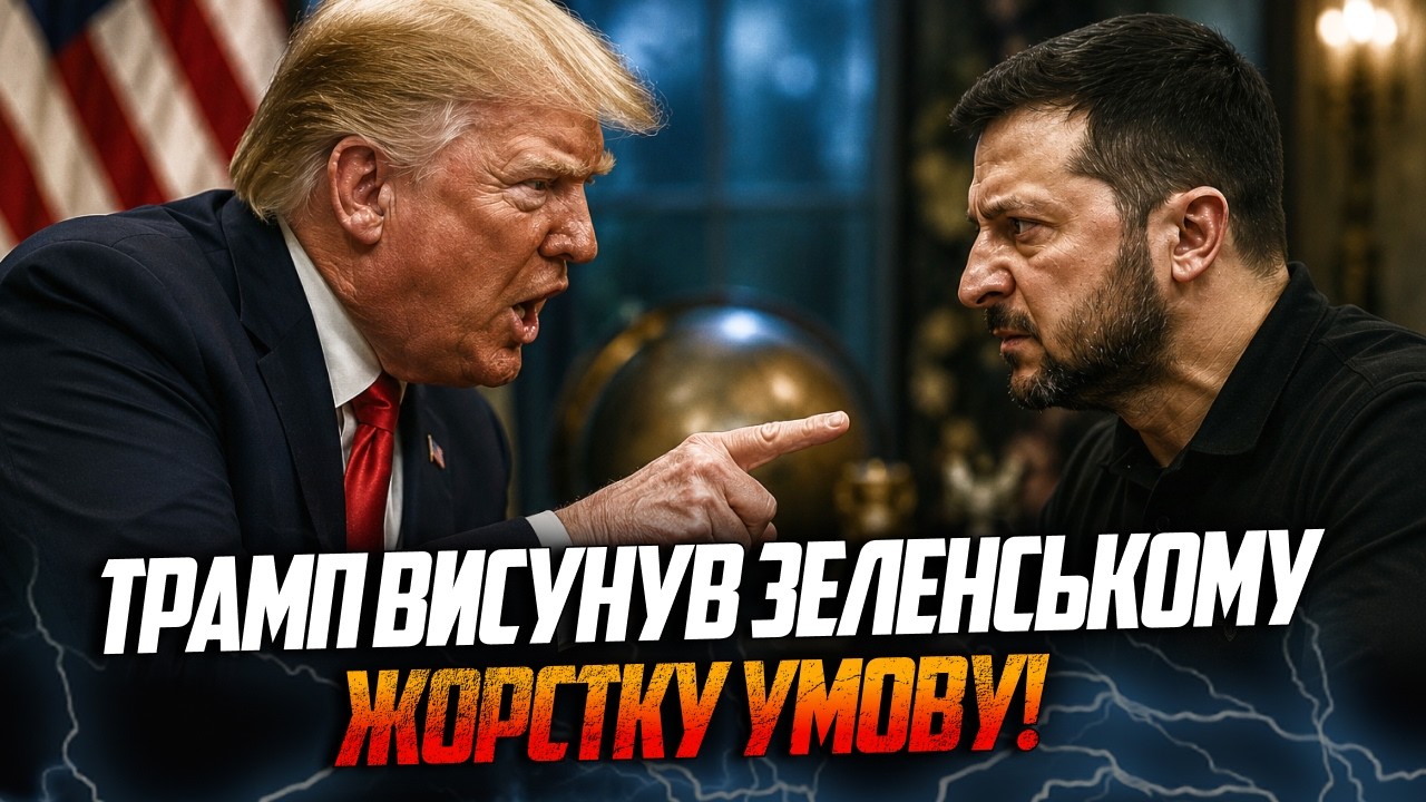 😳 Трамп видав ультиматум! Ви тільки послухайте до чого він змушує / ДАНИЛЮК-?