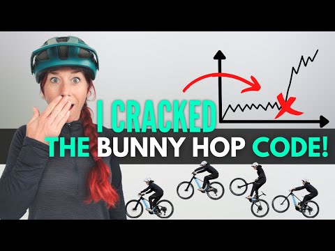 Bunny Hop: Mountain Bike - Flat Pedals, YES you can!