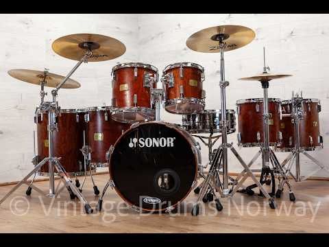 Sonor Signature African Bubinga Heavy 10/12/14/20 image 26