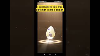 I can't believe this, this pokemon is like a demon #pokemongo #pokemon #pokemontcg #shinypokemon