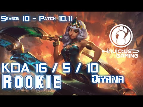 IG Rookie QIYANA vs SETT Mid - Patch 10.11 KR Ranked