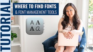Where to find fonts + Font Management Tools for Mac - This is a Secret Planner Pixies Video