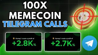 Find 100x Solana Memecoin Telegram Calls Channel using Crypto Bot