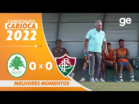 Gols e lances de Boa Vista-RJ x Fluminense