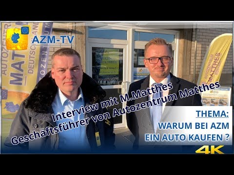 AZM TV // Interview mit Geschäftsführer M.Matthes
