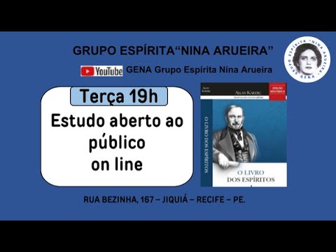 13/08-Noite- O Livro dos Espíritos Questão 241