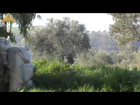 استهداف حاجز تل الدهب بقذيفة آر بي جي  من قبل لواء درع هنانو