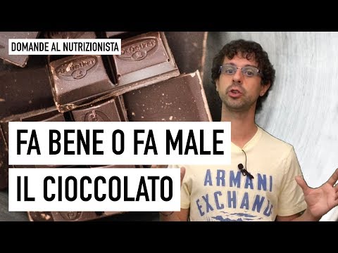 , title : 'Fa bene o fa male il cioccolato?'