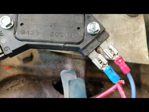 GM HEI module in a Mopar Electronic ignition system @mostlymopar