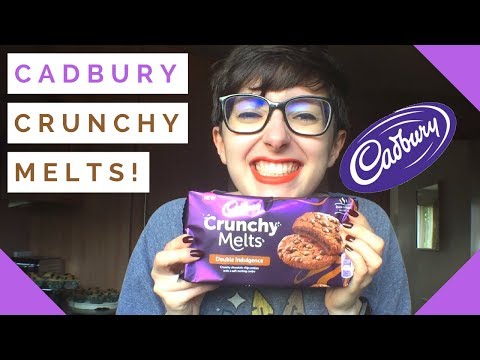 NEW CADBURY CRUNCHY MELTS REVIEW!