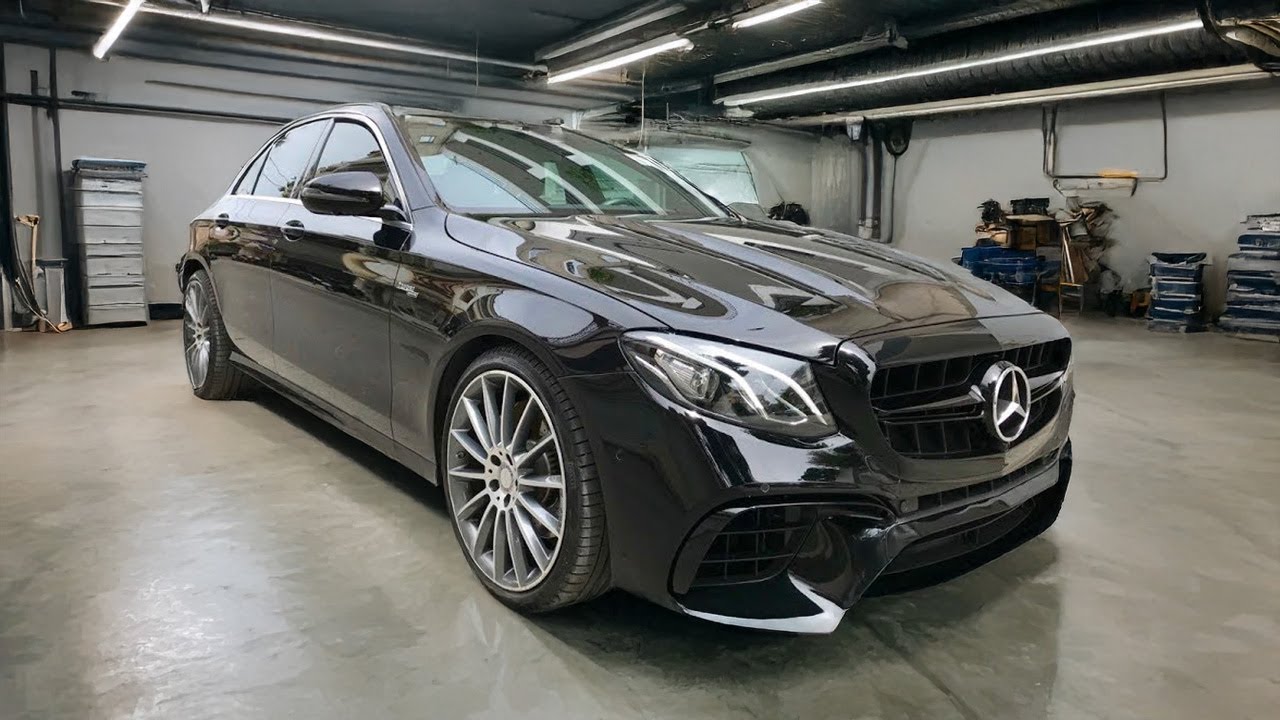 Mercedes E200 W213 2 0T Catback en inox avec valves