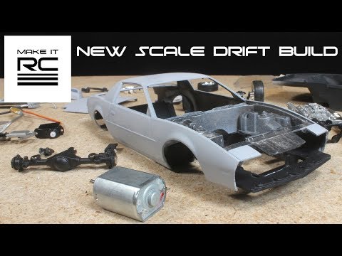 New Mini RC Drift Build, Converting a Model Car to RC: Part 1 Overview, Teardown, and Test Fit Axle