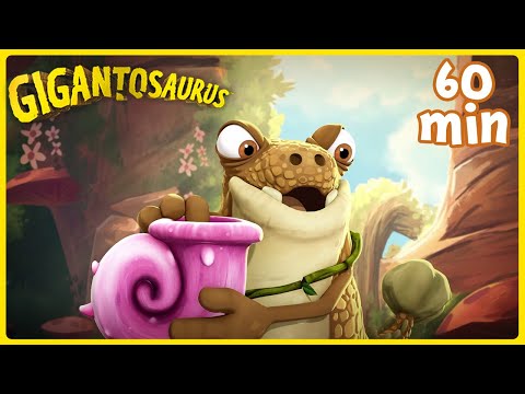 TEAMWORK WINS! 🏆 Dinos Who Learn (and Laugh) Together!| Giganto Multilingual