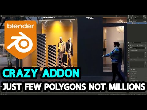 Parallax effect in Blender using Kit Ops Addon l Wparallax Kpacks