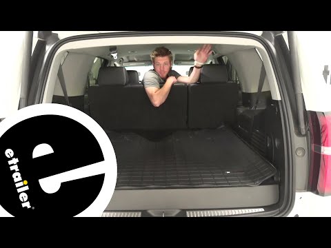 etrailer | DIY 2020 Chevrolet Tahoe Installation for the WeatherTech Cargo Liner