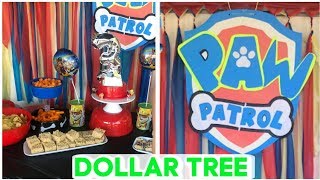 Dollar Tree Diy | Paw Patrol Birthday Party Ideas Diy
