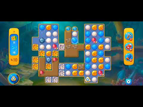 Fishdom Atlantis Cup Stage 9 (with ingame lightning booster) @choraelmin