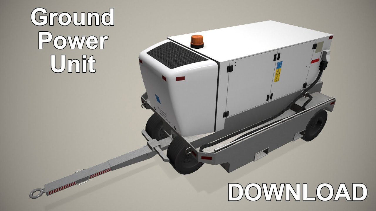 Ground Power Unit --365-- 3D Model