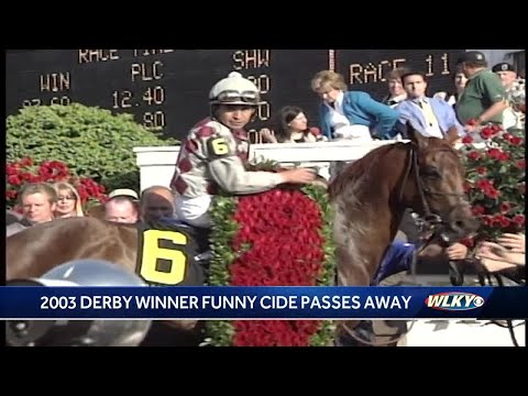 Funny Cide, winner of 2003 Kentucky Derby and Preakness Stakes, has died