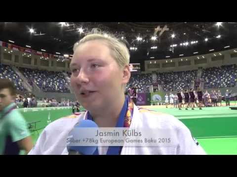 European Games Baku 2015: Interview mit Jasmin Külbs +78kg