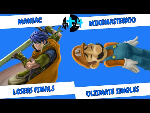 SATR4 - Maniac (Ike) vs MikemasterX10 (Luigi) Losers Finals - SSBU Tournament