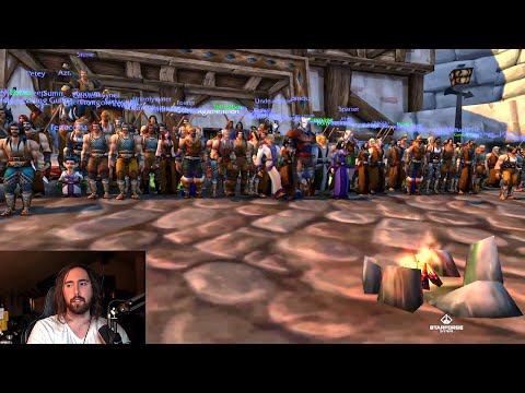 WoW Players INSTANTLY Form a Line