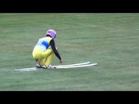 Skispringen Sommer-Grand-Prix Klingenthal 03.10.2013 - Michael Neumayer (Erster Durchgang)