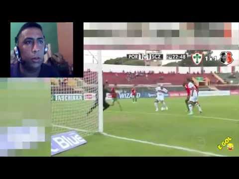 Portuguesa 1 x 1 Santa Cruz - Brasileirão 2014 - Série B - Giva Narrador