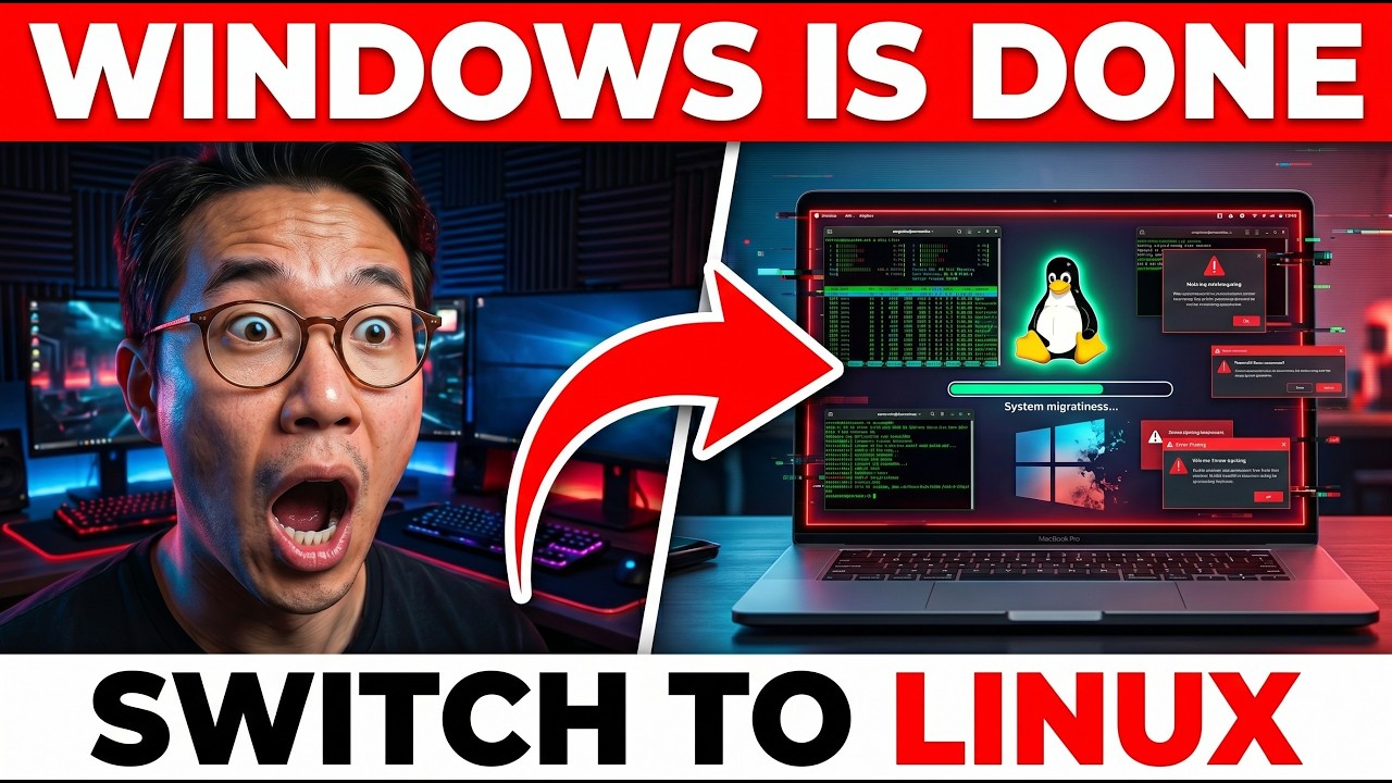 URGENT: Germany Just Switched 50,000 Windows PCs to Linux (DO THIS NOW)