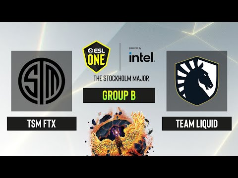 Dota2 - TSM FTX vs. Team Liquid - Game 1 - Group B - ESL One Stockholm 2022