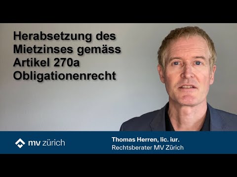 Der Referenzzins sinkt, Ihre Miete vielleicht auch