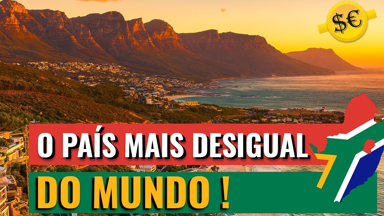 A Economia da ÁFRICA DO SUL: O País Mais DESIGUAL do MUNDO!