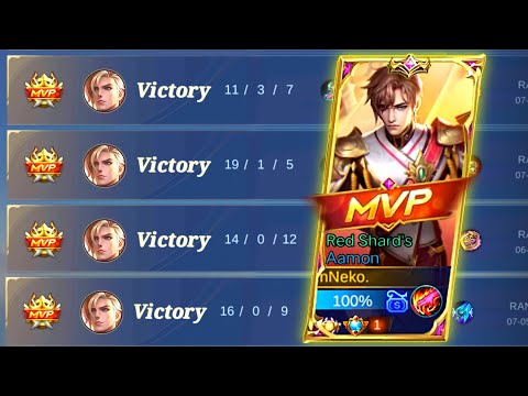 AAMON THE NEW META IN SOLO RANK GAME! AUTO WINSTREAK🔥