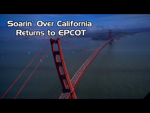 [4K] Soarin Over California Returns to EPCOT | FULL RIDE | 2023 Disney100 Celebration