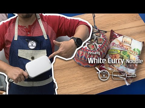 Penang White Curry Noodle - Iny's Kitchen mess tin series