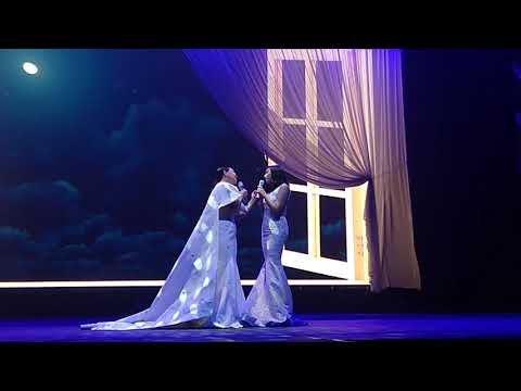 DEWI GITA DUET DENGAN SANG ANAK  NAJA DI KONSER "1 HATI 1 CINTA"