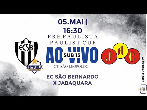 PRE PAULISTA CUP SUB 13 EC SÃO BERNARDO X JABAGUARA